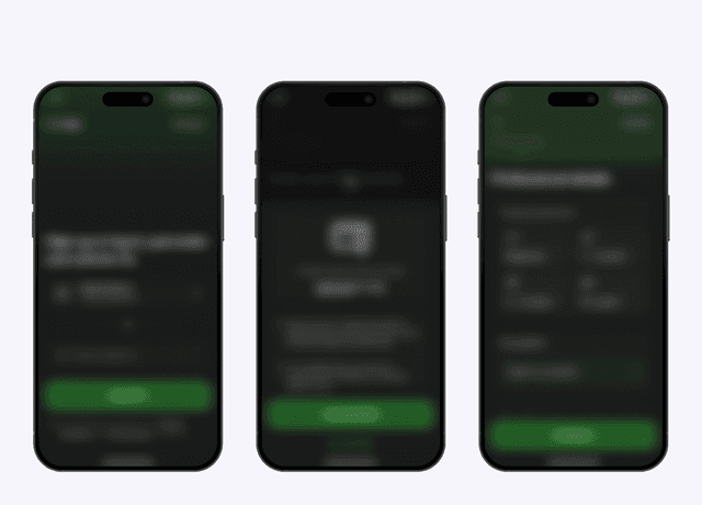 Concept 4 - Liquid Glass, Morphing UI